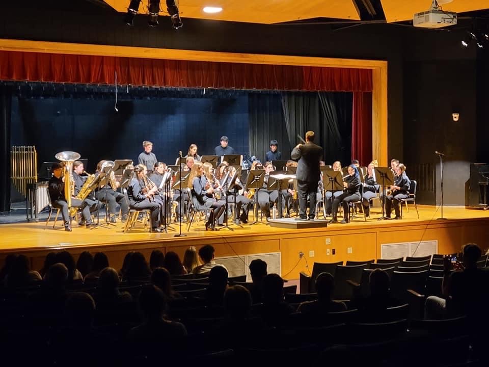 LHS Band performs multiple concerts